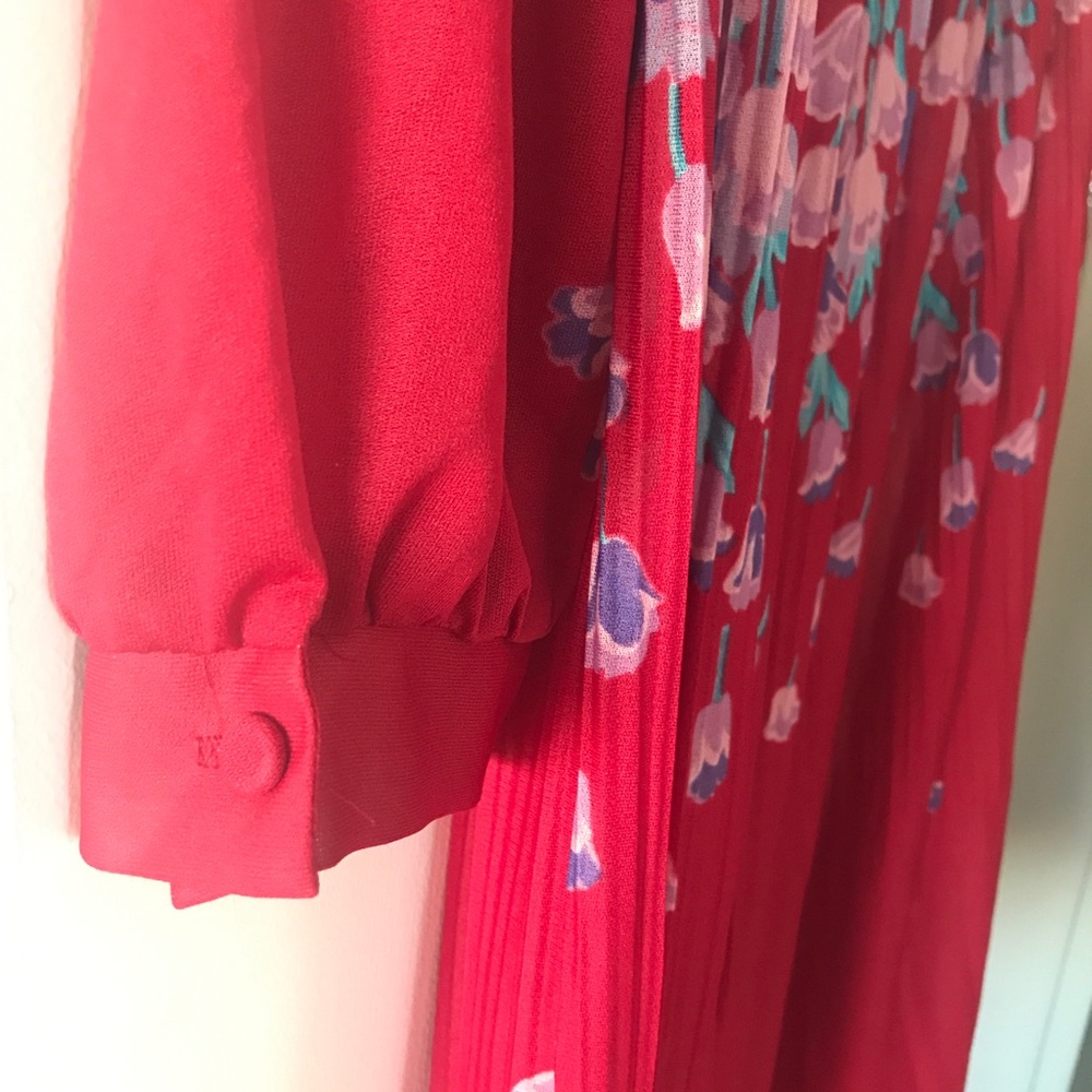 SALE 🔥 VINTAGE‎ ALISON PETERS Silk Floral Dress - Picture 7 of 8